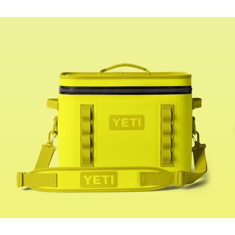 Yeti Hopper 18 Soft Cooler|FireFly Yellow|Rescue Red|Big Sky Blue