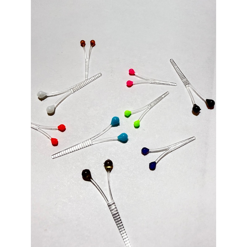 Easy Shrimp Eyes|X-Small|Medium|Azur Blue|Fl. Pink|Fl. White|Fl. Green|Midnight Purple|Smoke Grey|Black|Trans. Brown|Fl. Orange