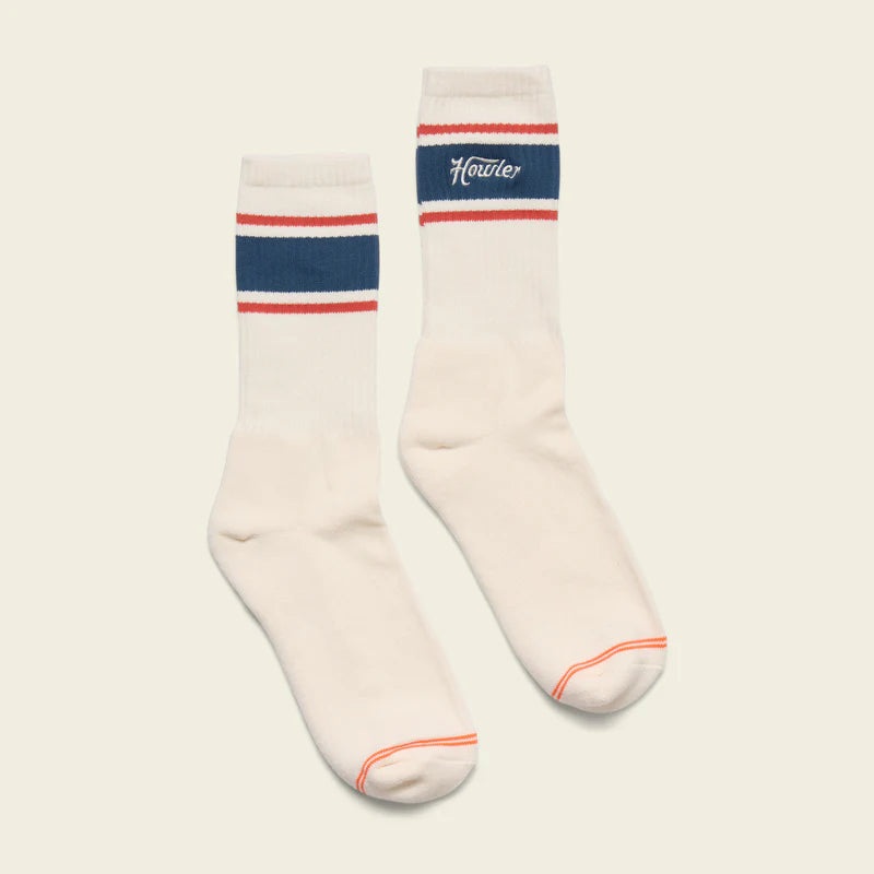 Howler Bros Socks|Howler Script:Black|HB Flow: Sand|Skrimp: Blue|Howler Script:White|Howler Script: Black/Red|Howler Script: Jungle Green