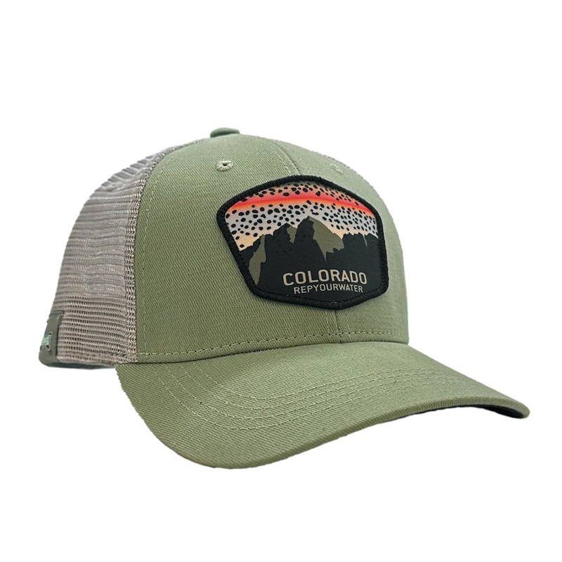 Rep Your Water Colorado Mountain Hat
