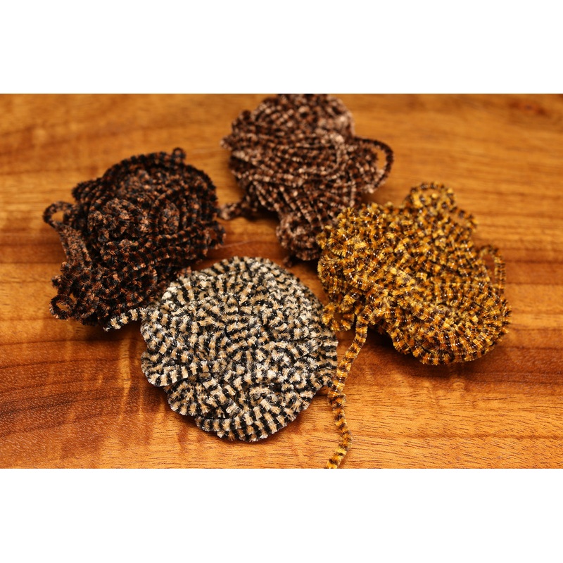 Small Stonefly Chenille|Black and Brown|Black and Olive|Black and Purple