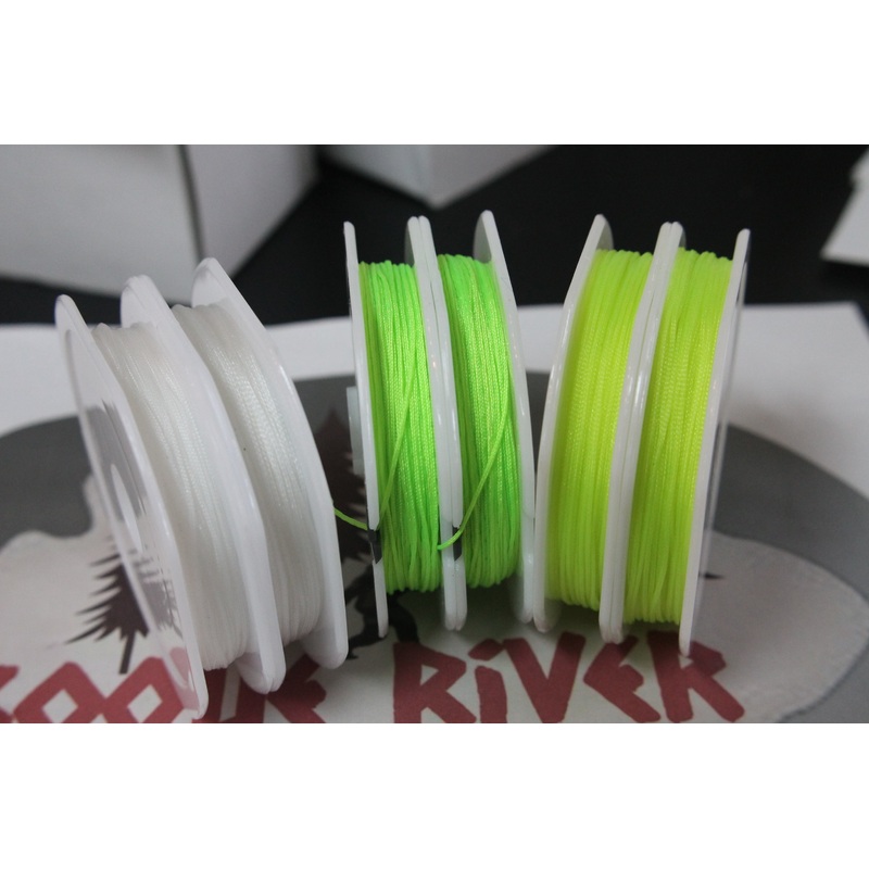 Backing Line 25 lb. Test|25 meters|50 meters|100 meters|Fl Green|Fl. Yellow|White