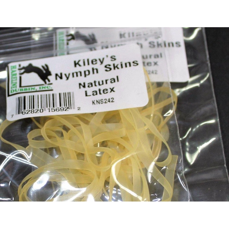 Kiley’s Nymph Skin|natural latex|Black|Olive|Brown|Caddis Green|Smoke|Translucent Bug Gut|Rust