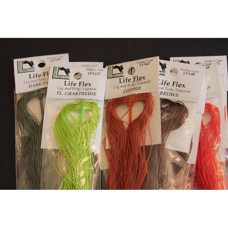 Life-Flex|Black|Fl. Chartreuse|Ginger|Light Gray|Olive|Orange|Red|Tan|Brown|Copper|Dark Olive|Olive Brown|Blood Red