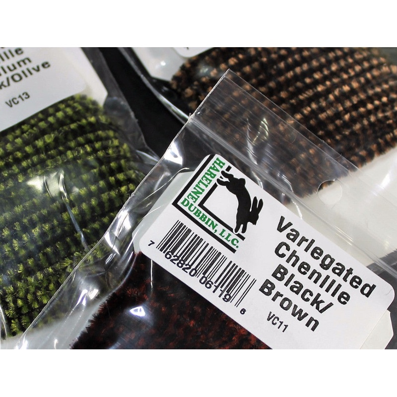 Variegated Chenille and Solid Color Chenille