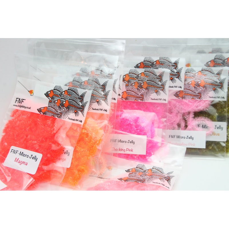 FNF Micro Jelly|Fire Coral|Magma|Safety Orange|Prawn|Atomic Yellow|Blushing Sunburst|Fire Pink|Shocking Pink|Watermelon|Marshmallow Pink|Golden Olive|Pellet