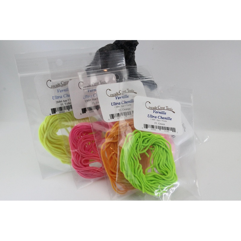 Vernille Ultra Chenille 1mm and 2mm