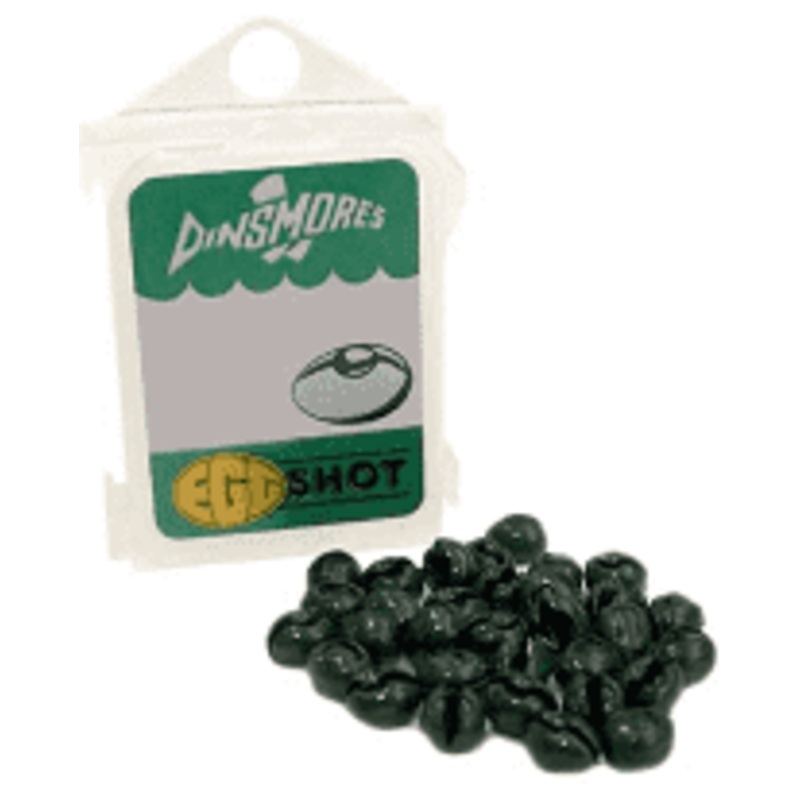 Dinsmores Split Shot|Egg Refill|Egg 5 Shot|Egg 1 Shot|Super Soft|No. 1|BB|1 4 6 AB BB|Black|Tan|Green|Lead