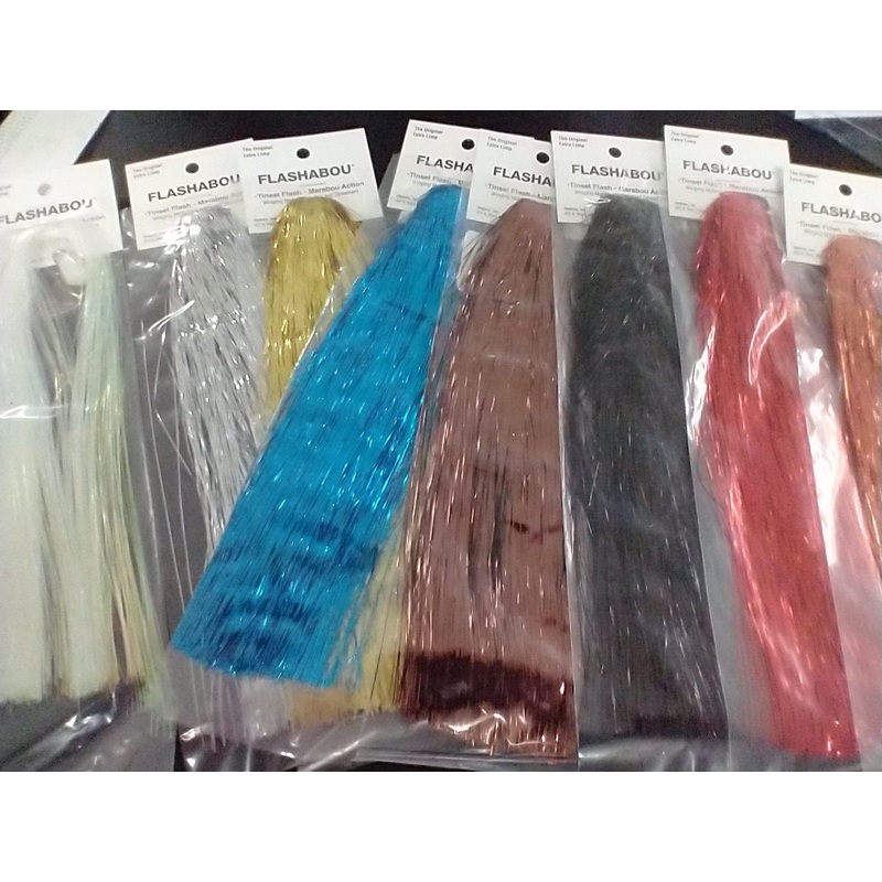 Flashabou|Pearl|Silver|Gold|Electric Blue|Bronze|Black|Red|Copper