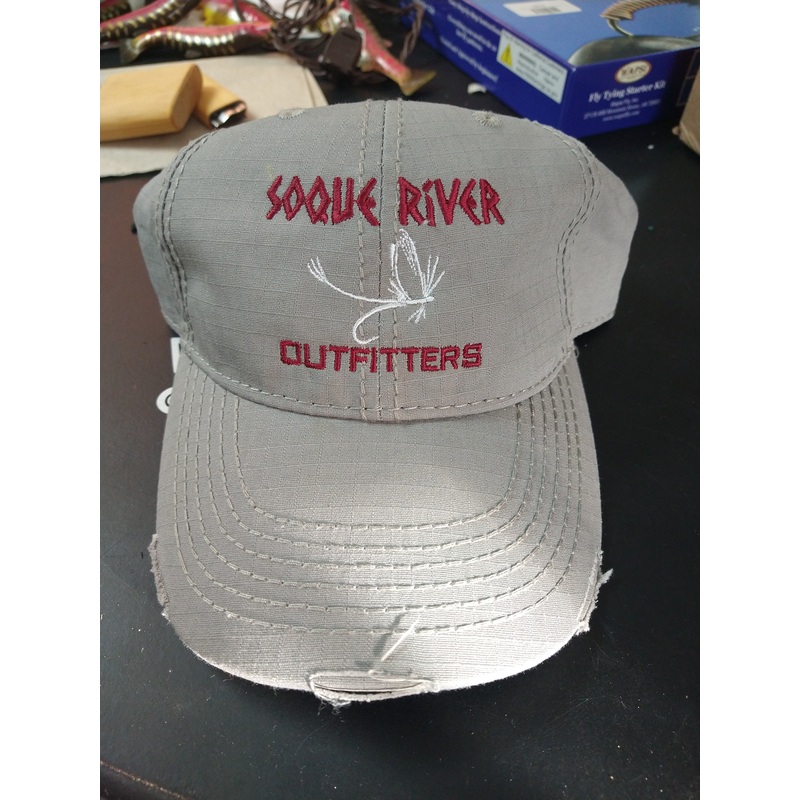 Soque River Hats|S1302 Black|Grey SRO Fly Logo|Tan SRO Fly Logo|Black Camo SRO Arrowhead Logo