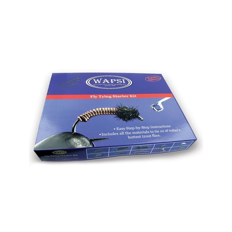 Wapsi Fly Tying Starter Kit with Handbook
