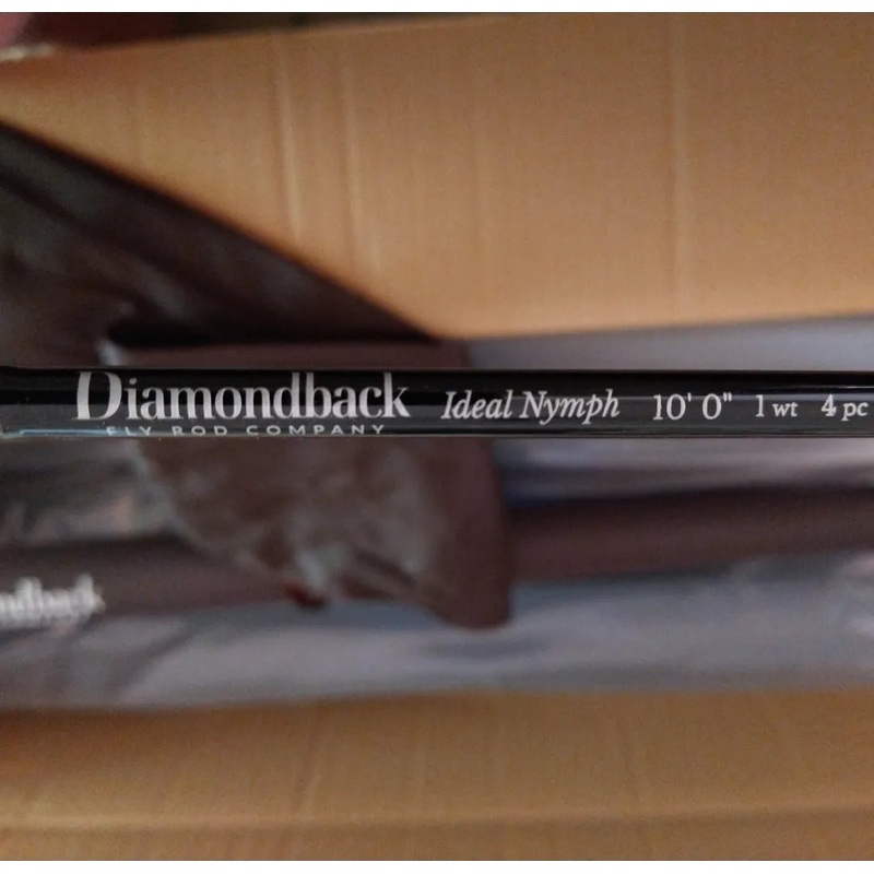 Diamondback Ideal Nymph Rod|10’|10′ 10″|1 weight|2 weight|3 weight
