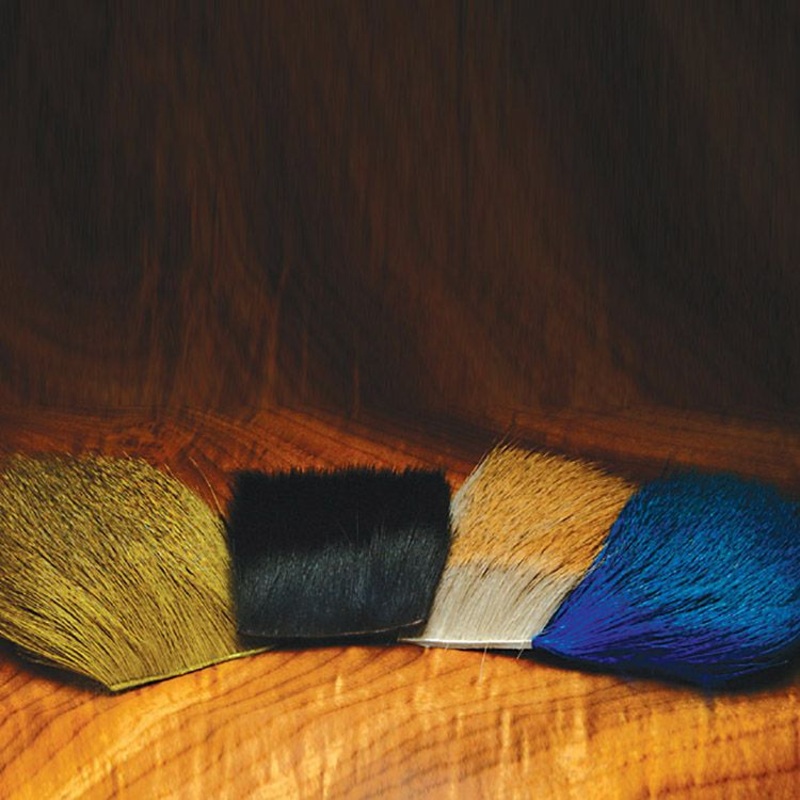 Dyed Deer Body Hair|Black|Yellow|Orange|Red