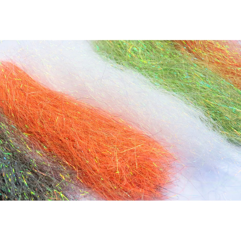 Just Add H2O Frenzy Fiber|Belly White|Golden Tan|Holo Silver|Holo Gold|Light Blue|Brown|Black|UV Electric Chartreuse|Fire Tiger|Olive