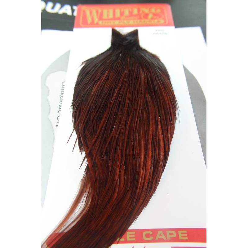 Whiting Pro Grade Cape|Light Ginger|Coachman Brown|Black|Grizzly Variant|Unique Variant|Cream (Hebert Miner)|Natural Dun