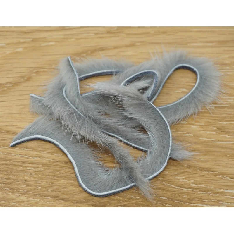 Micro Mink Zonkers|Natural Brown|White|Gray|Tan|Olive|Black|Fl. Chartreuse