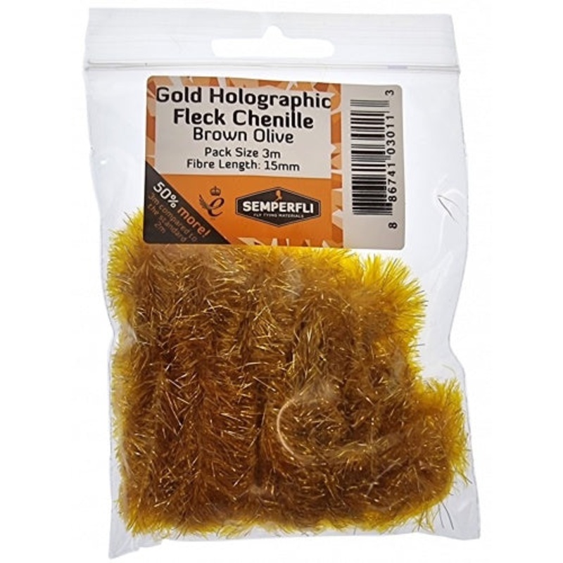 Semperfli Holographic Fleck|Large 15mm|Black|Brown Olive|Coral|Cornflower|Danica|Fl Green Rhyac|Fl Orange|Fl Pale Pink|Fl Pink|Fl Red|Fl Sunburst Orange|Fl Yellow|Olive|Pale Olive|Peacock Green|Purple|Rootbeer|Dark Gray|Gold|Silver