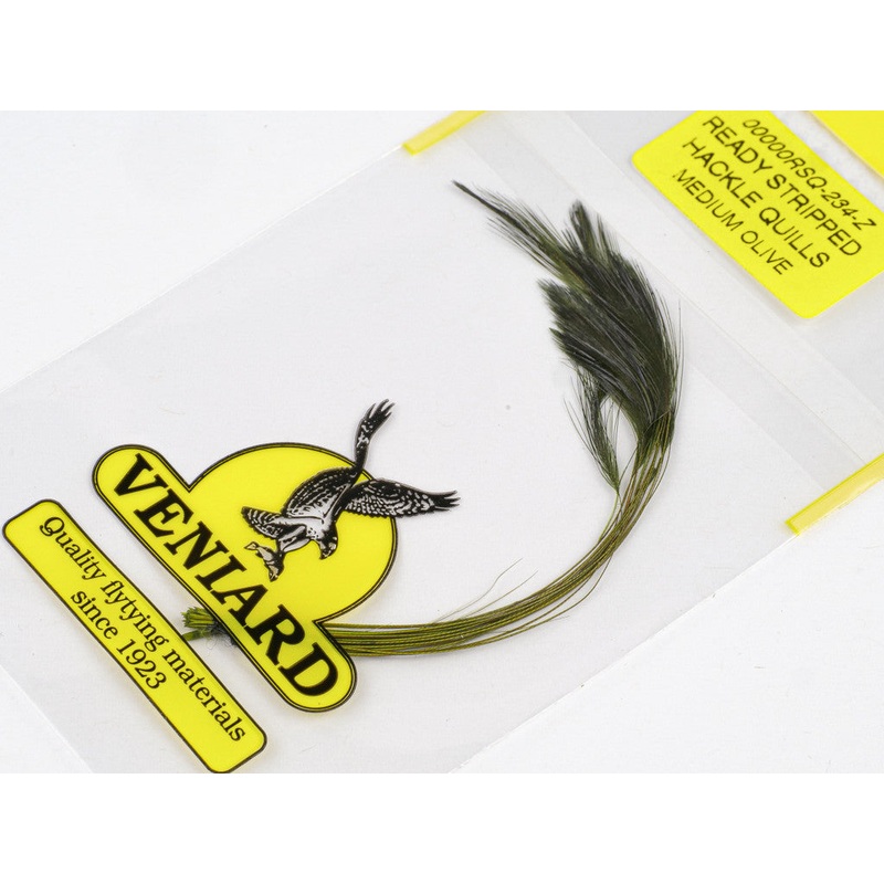 Veniard Ready Stripped Hackle Quills