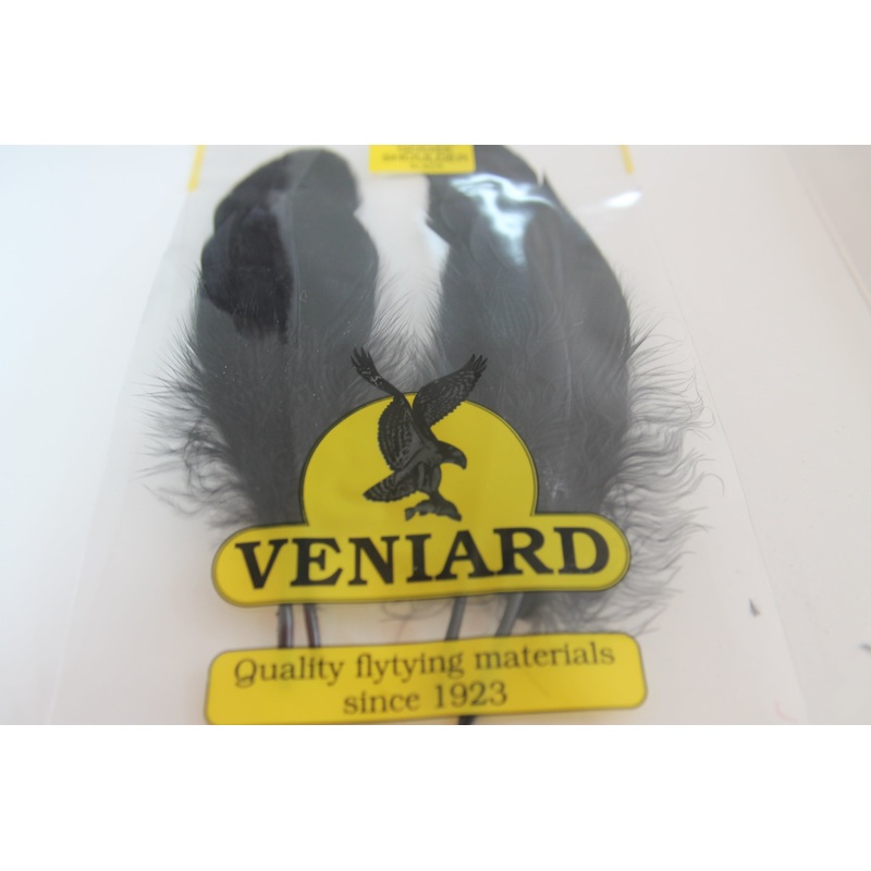 Veniard Soft Goose Shoulder|Black|Bleached White|Blue Dun|Bright Yellow|Crimson|Dark Blue|Fl. Pink|Green Highlander|Hot Orange|Insect Green|Kingfisher Blue|Peach|Purple|Red|Teal Blue