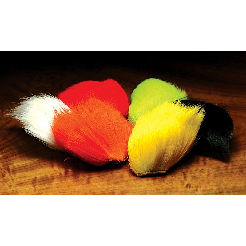 Deer Belly Hair|Black|Brown|Gray|White|Yellow|Red|Camel|Purple|Cream|Olive|Salmon|Shrimp Pink