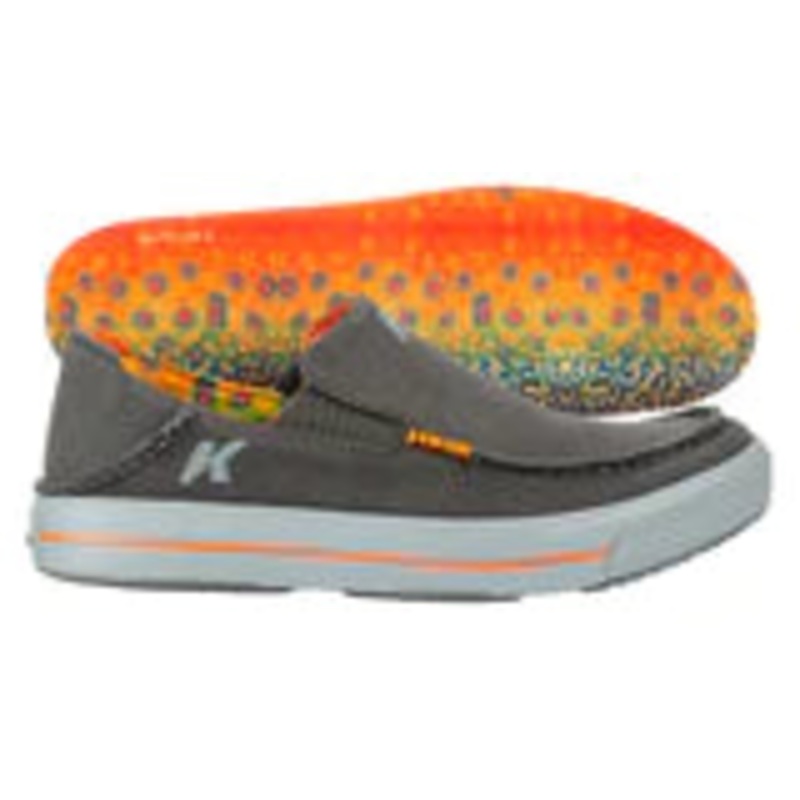 Korkers Fish Moc|Brown Trout/Black|Brook Trout/Charcoal|Bass/Tan|9|10|11|12|13