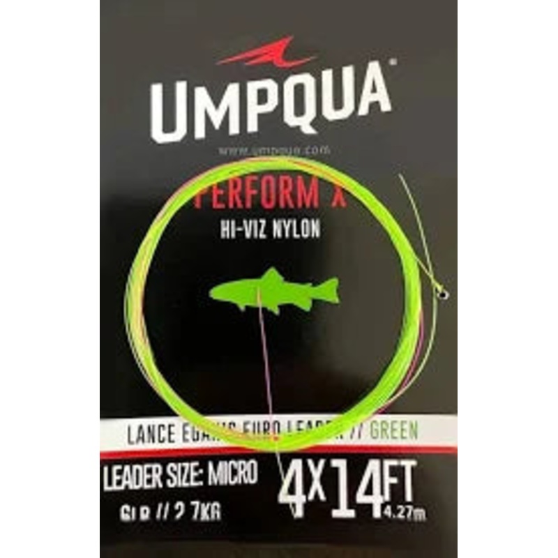 Umpqua Egan’s Euro Leader|Micro Hot Green|Medium Hot Pink|Heavy Hot Orange