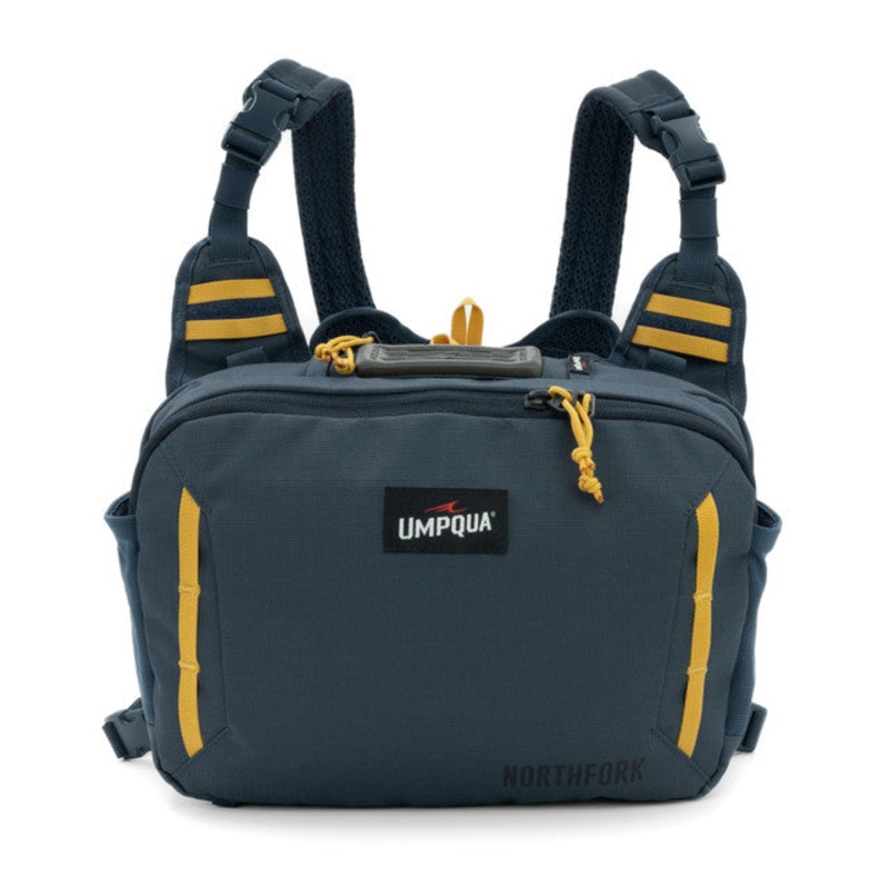 Umpqua Northfork Chest Pack|Cobalt|Pine|Large|Small
