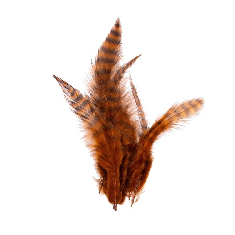 UV2 Grizzly Soft Hackle|Brown|Natural Grizzly|Tan|Olive|Orange|Purple|Chartreuse|Red|Kingfisher Blue|Pink