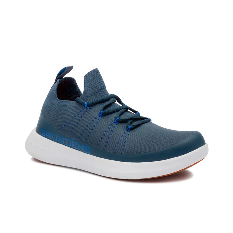 Grundens Sea Knit Boat Shoe|Navy|Grey Mist|Size 10|Size 10.5|Size 11|Size 11.5|Size 12|Size 13|Size 14|9|9.5