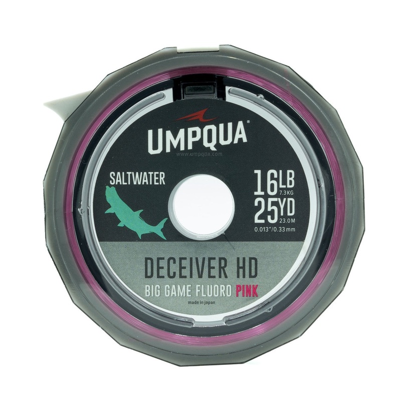 Umpqua Deceiver HD Big Game Fluorocarbon Tippet Pink 25YDS