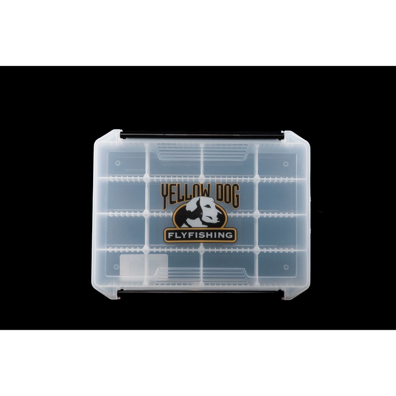 Yellow Dog Adjustable Compartment Box Double Latch