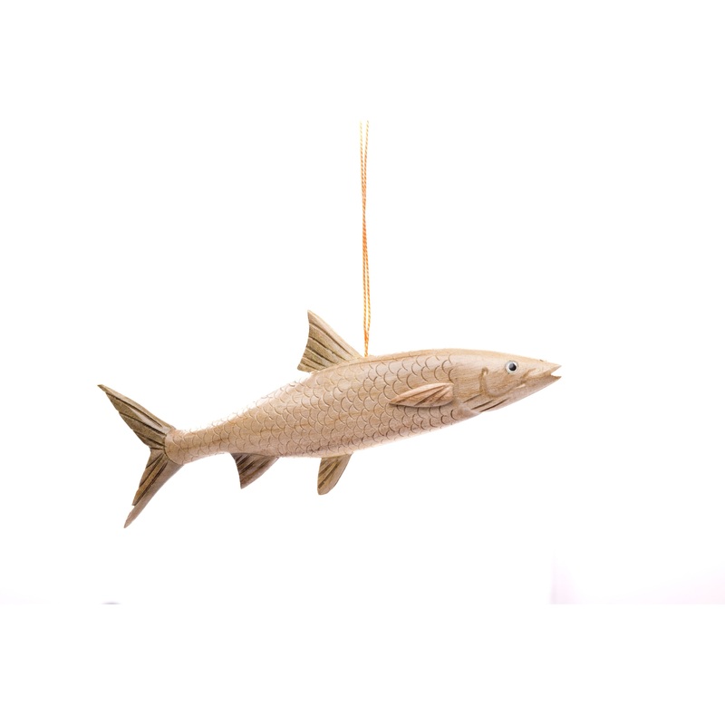 Don Yoyi Hand-Carved Christmas Tree Fish