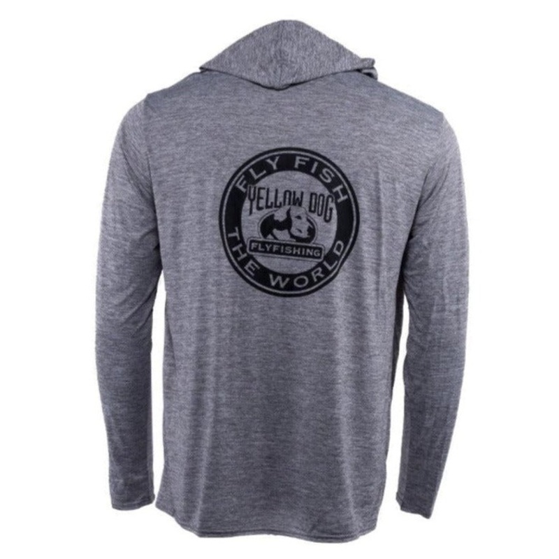 Patagonia Men’s Capilene Cool Daily Hoody – YD Logo – Feather Grey