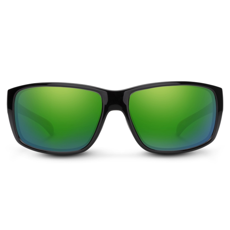 Suncloud Milestone|Black|Matte Tortoise|Polarized Green Mirror|Polarized Brown