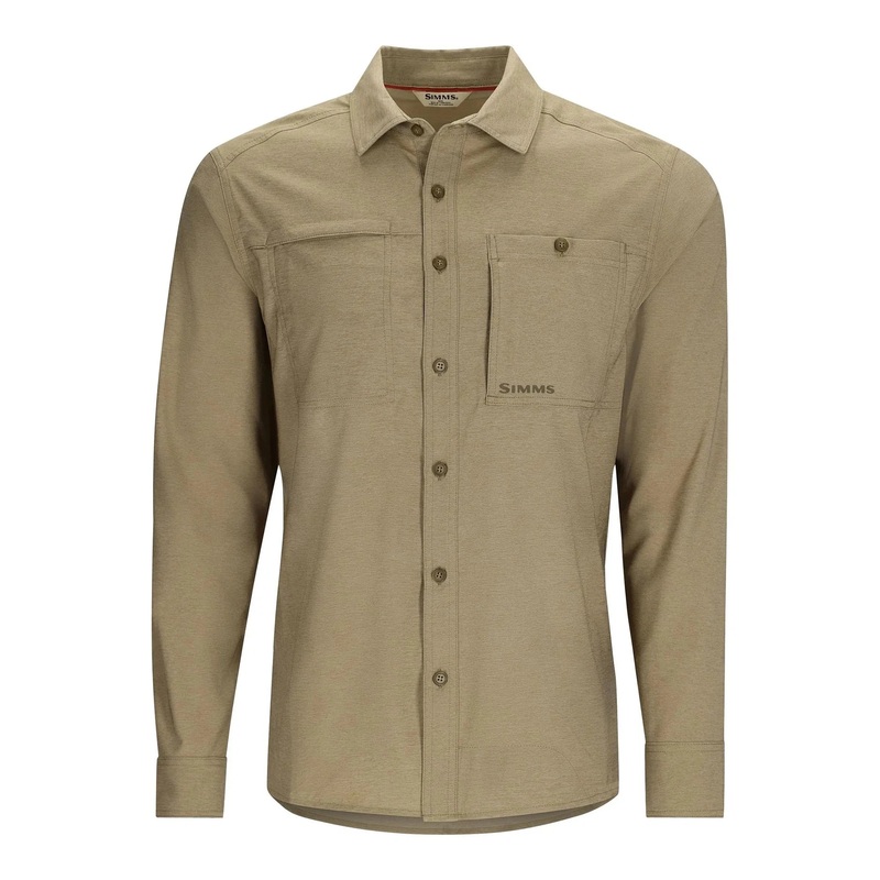Simms Men’s Challenger Long-Sleeve Shirt – Bay Leaf