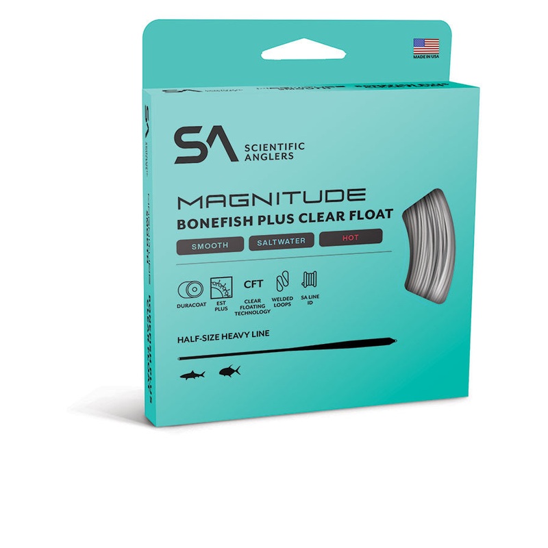 Scientific Anglers Magnitude Smooth Bonefish Plus 10′ Clear Float Tip