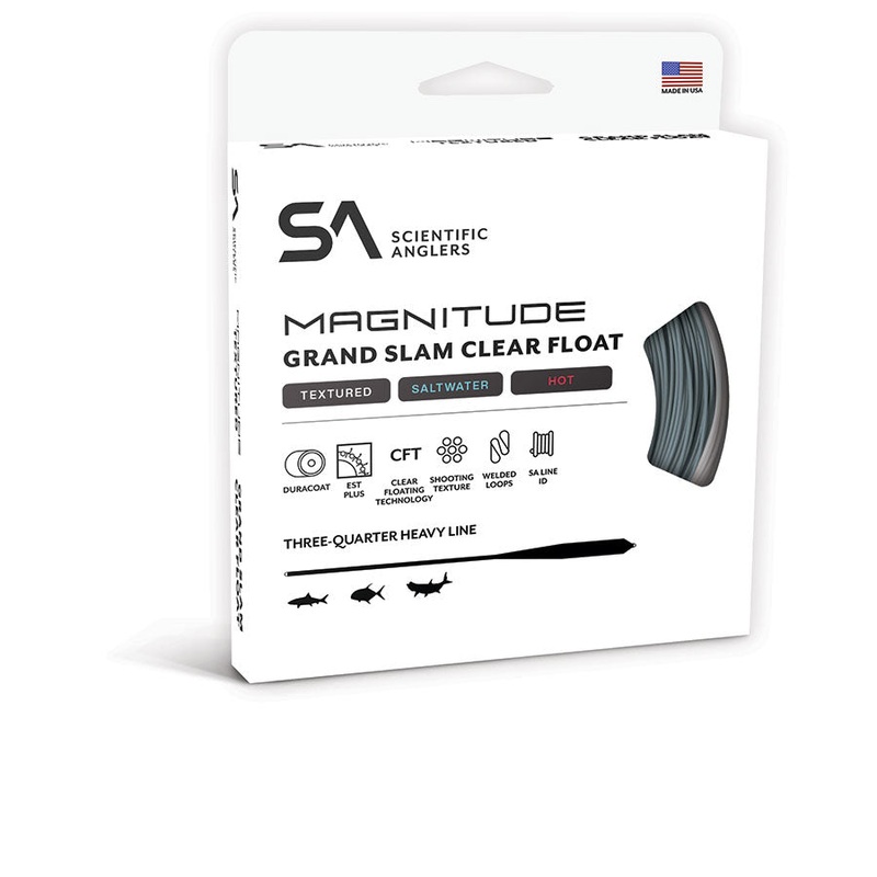 Scientific Anglers Magnitude Textured Grand Slam 10′ Clear Float Tip