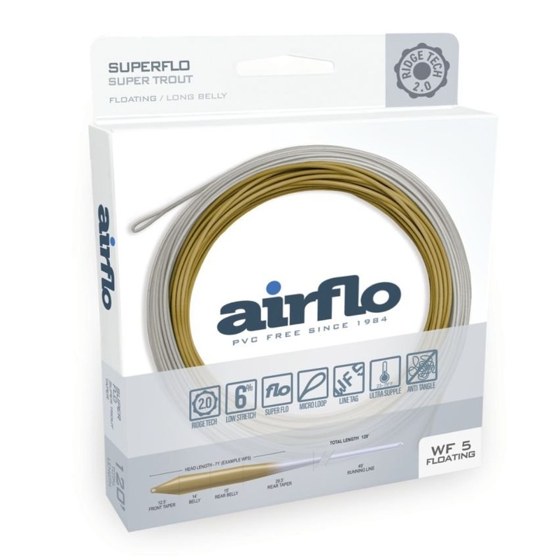 Airflo Ridge 2.0 Super Trout|Camo Olive/Driftwood|4WT|5WT|6WT|7WT