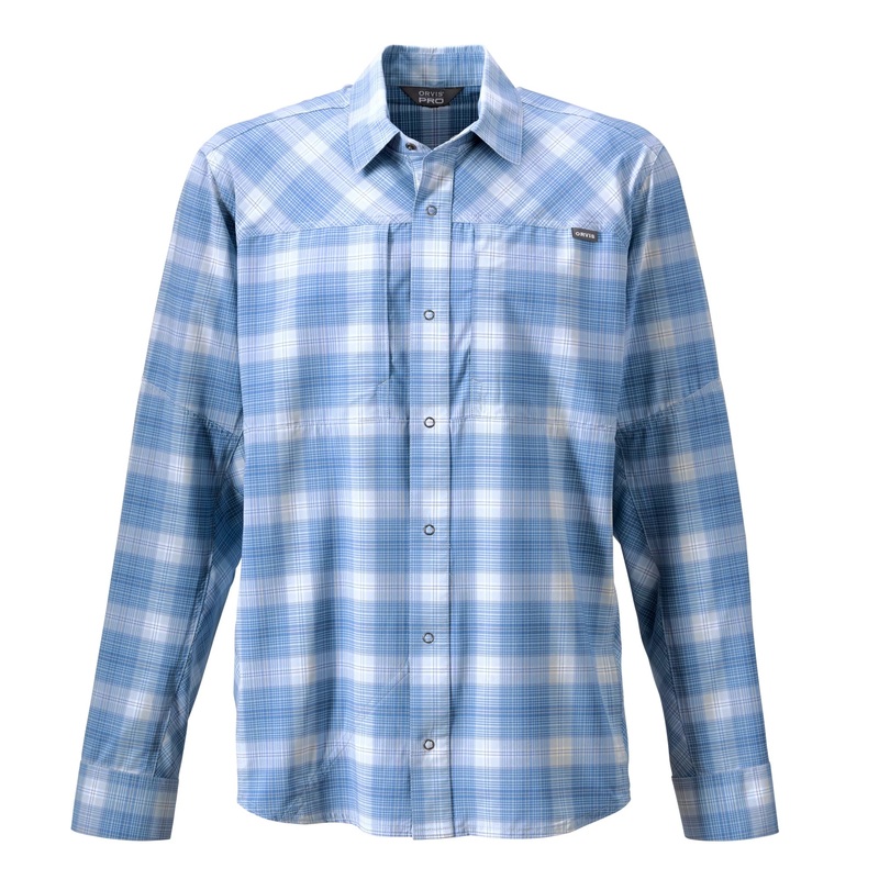 Orvis Men’s PRO Stretch Long-Sleeve Shirt – Blue Fog