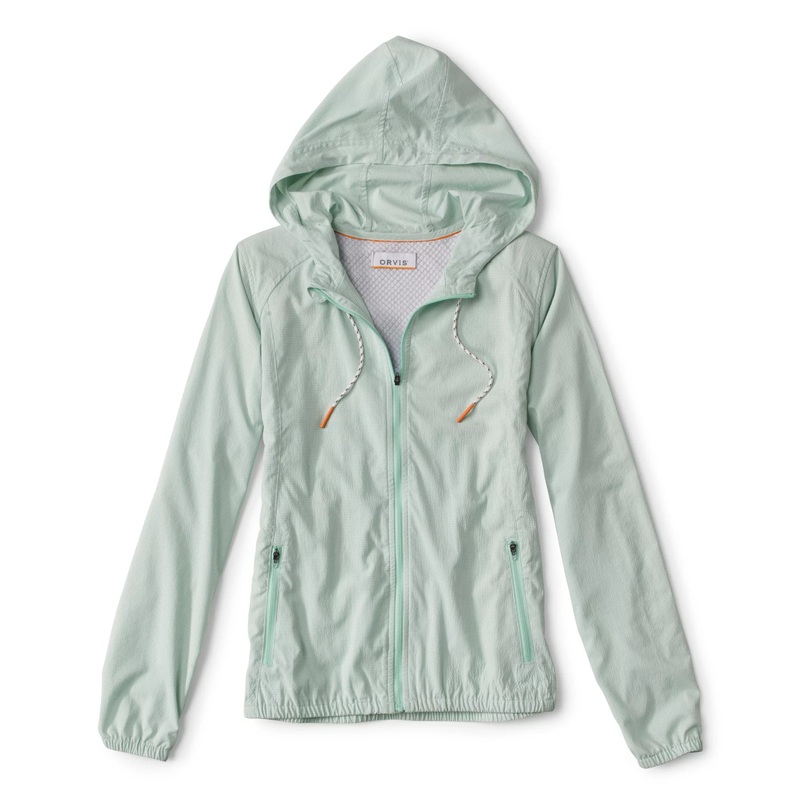 Orvis Women’s Open Air Caster Hooded Zip-Up Jacket – Surf