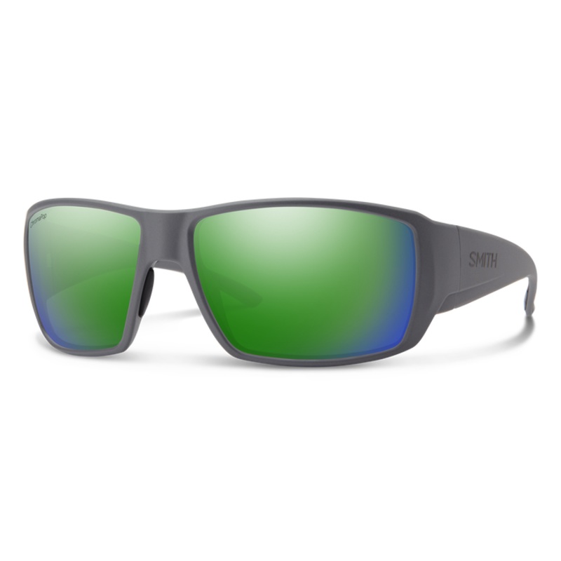 Smith Guide’s Choice Matte Cement  / ChromaPop Polarized Green Mirror
