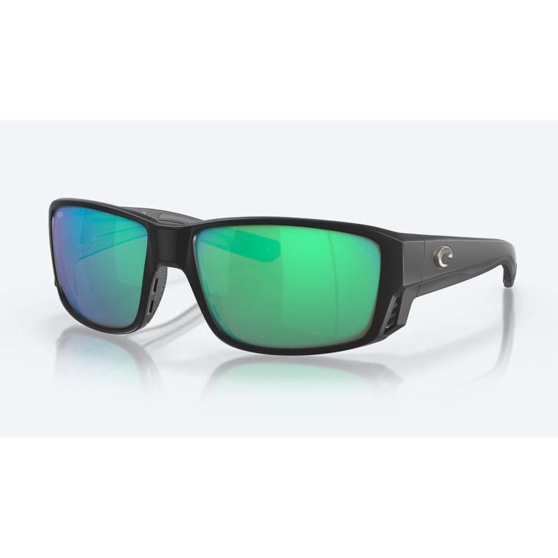 Costa Tuna Alley Pro Matte Black/Green Mirror 580G