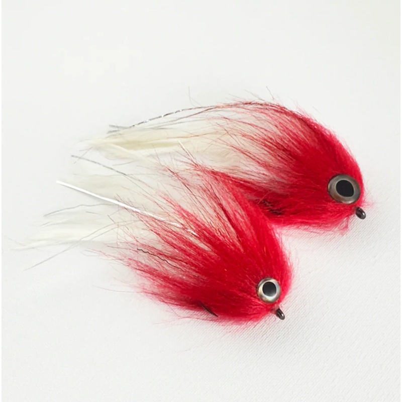 Flymen Big Game Brush Fly – White/Red