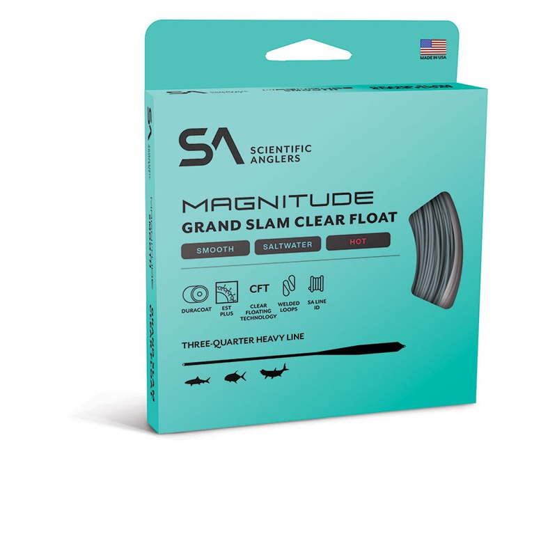 Scientific Anglers Magnitude Smooth Grand Slam 10′ Clear Float Tip