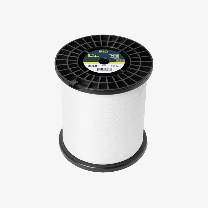 RIO Fly Line Backing 20lb 100yd – White