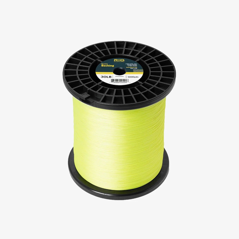 RIO Fly Line Backing 30lb 100yd – Chartreuse