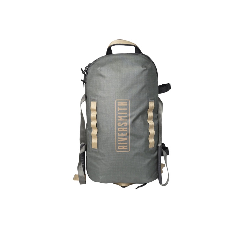 Riversmith Convoy Duffel 70L|Gray Cadmium|Shadow Kelp