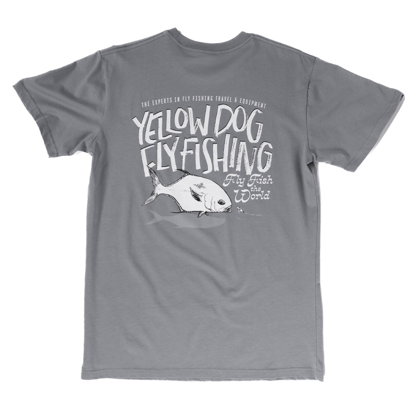Yellow Dog Flyfishing Permit T-Shirt – Mineral