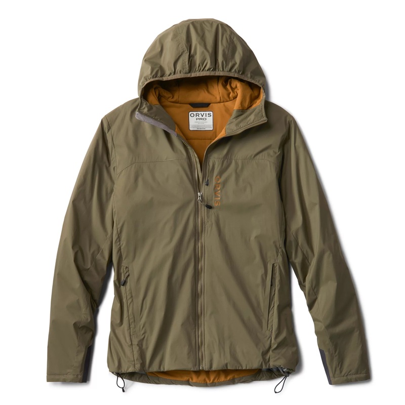 Orvis Men’s Pro Insulated Hoodie – Tarragon