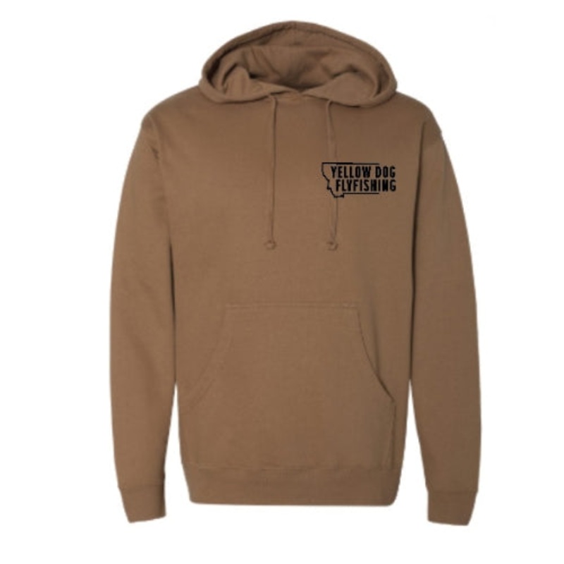 Yellow Dog Montana Trout Hoodie – Saddle